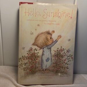 1972 Betsey Clark Book Hallmark Crown Hello Shine Proverbs and Pictures 70s